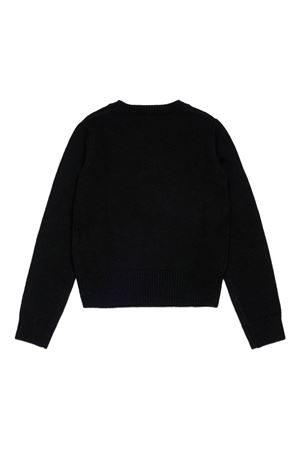 maglione in poliammide nero DIESEL KIDS | J02435KYAYXK900